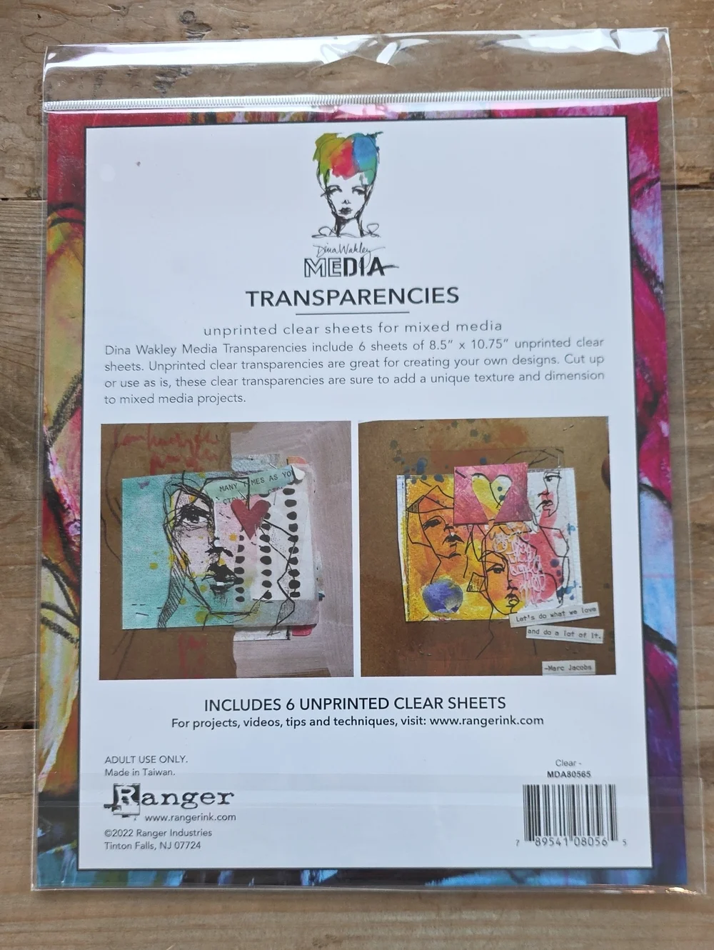 New Dina Wakley Media Transparencies